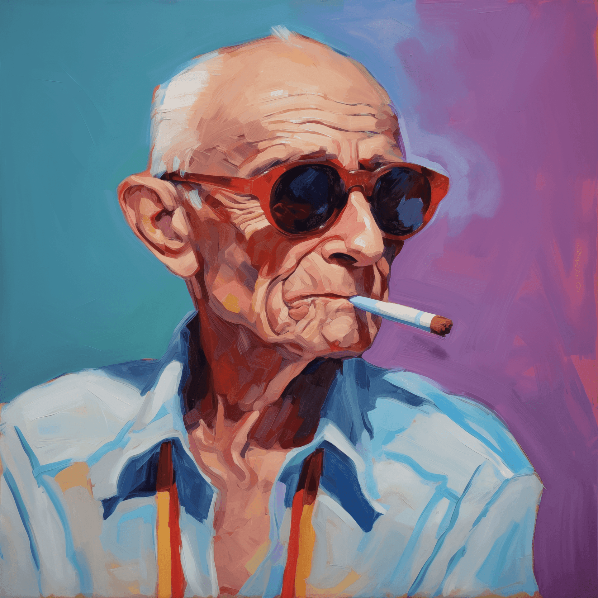 Old man portrait