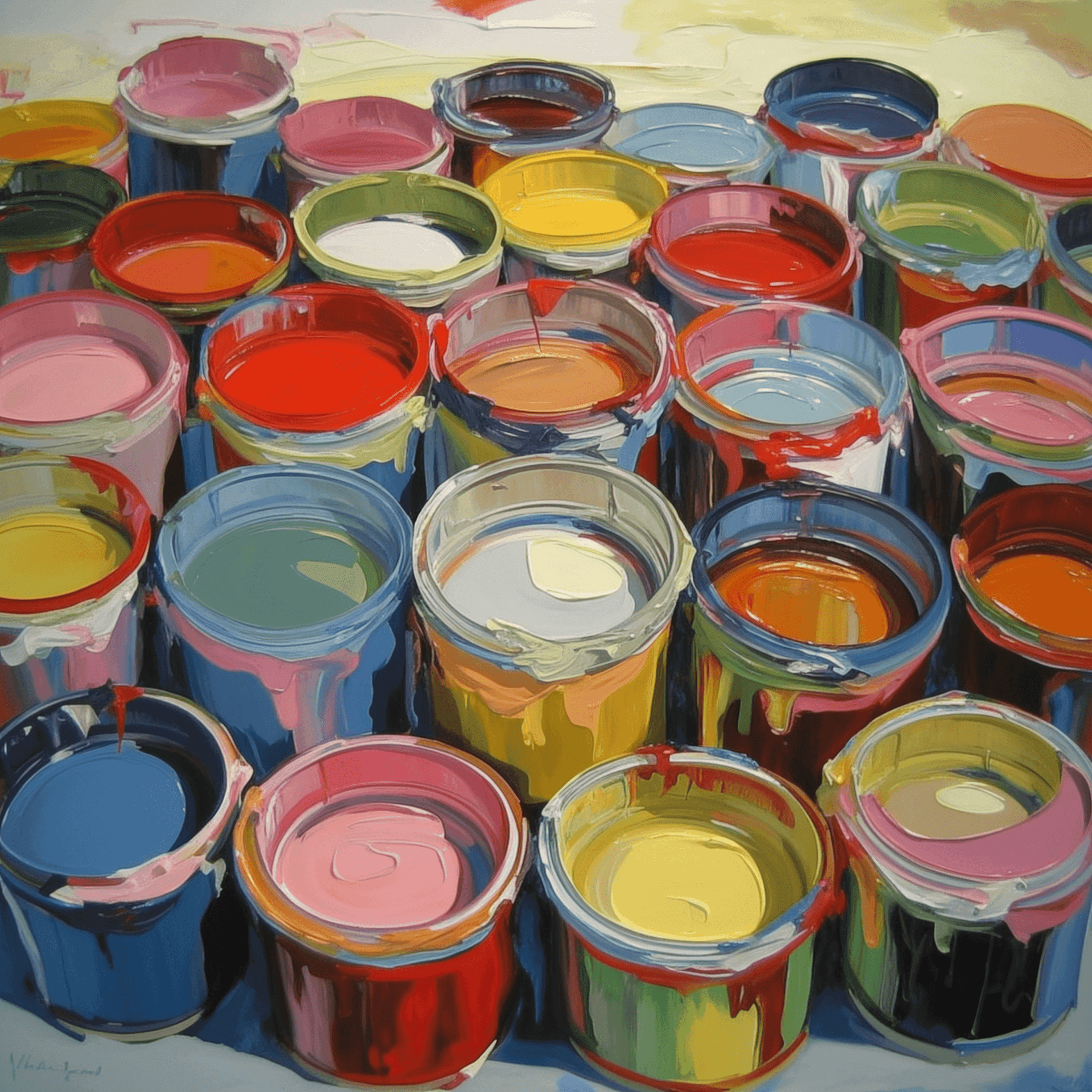 Paint cans