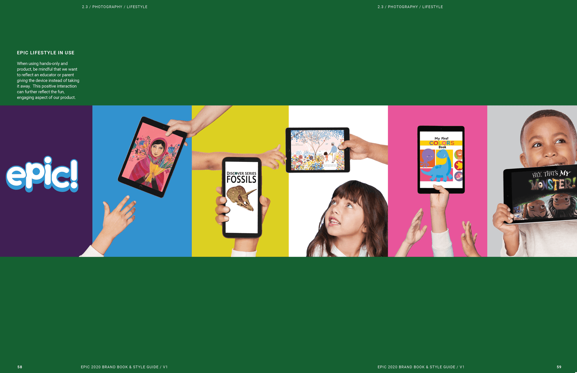 Lifestyle image - children reading