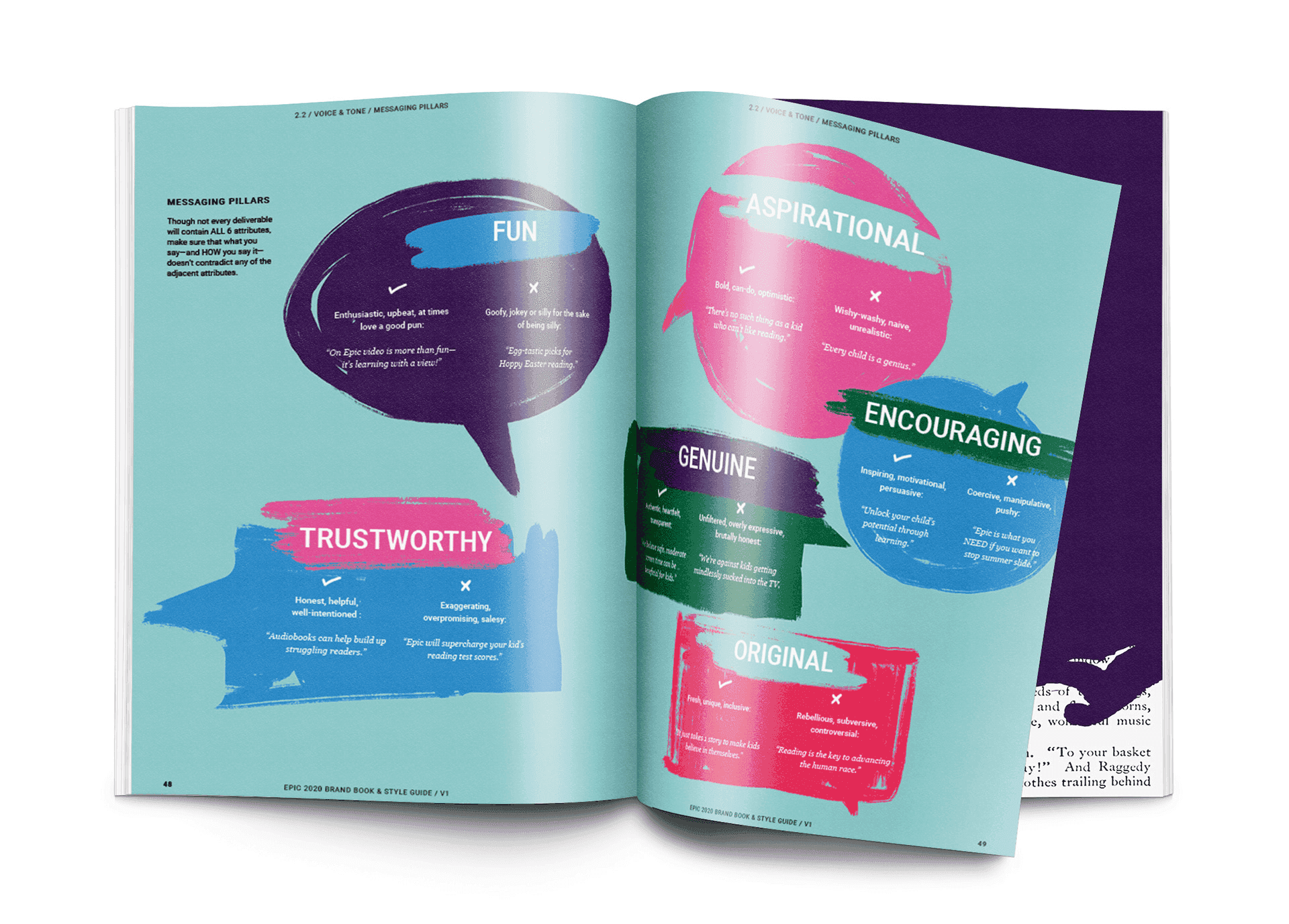 Voice and tone guidelines